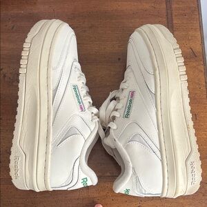 Reebok Platform Cream Sneakers